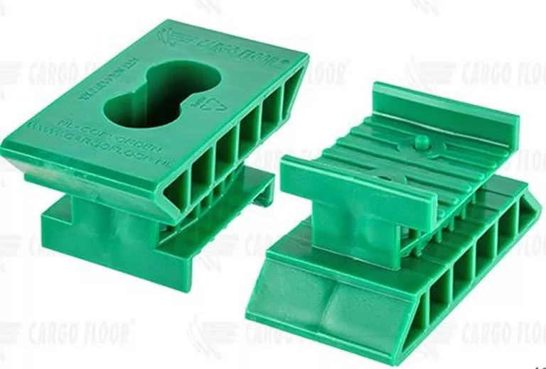 CARGO FLOOR - Plastový kluzák H44/60 (zelený)