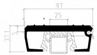 Lamela WALKING FLOOR (97 mm)